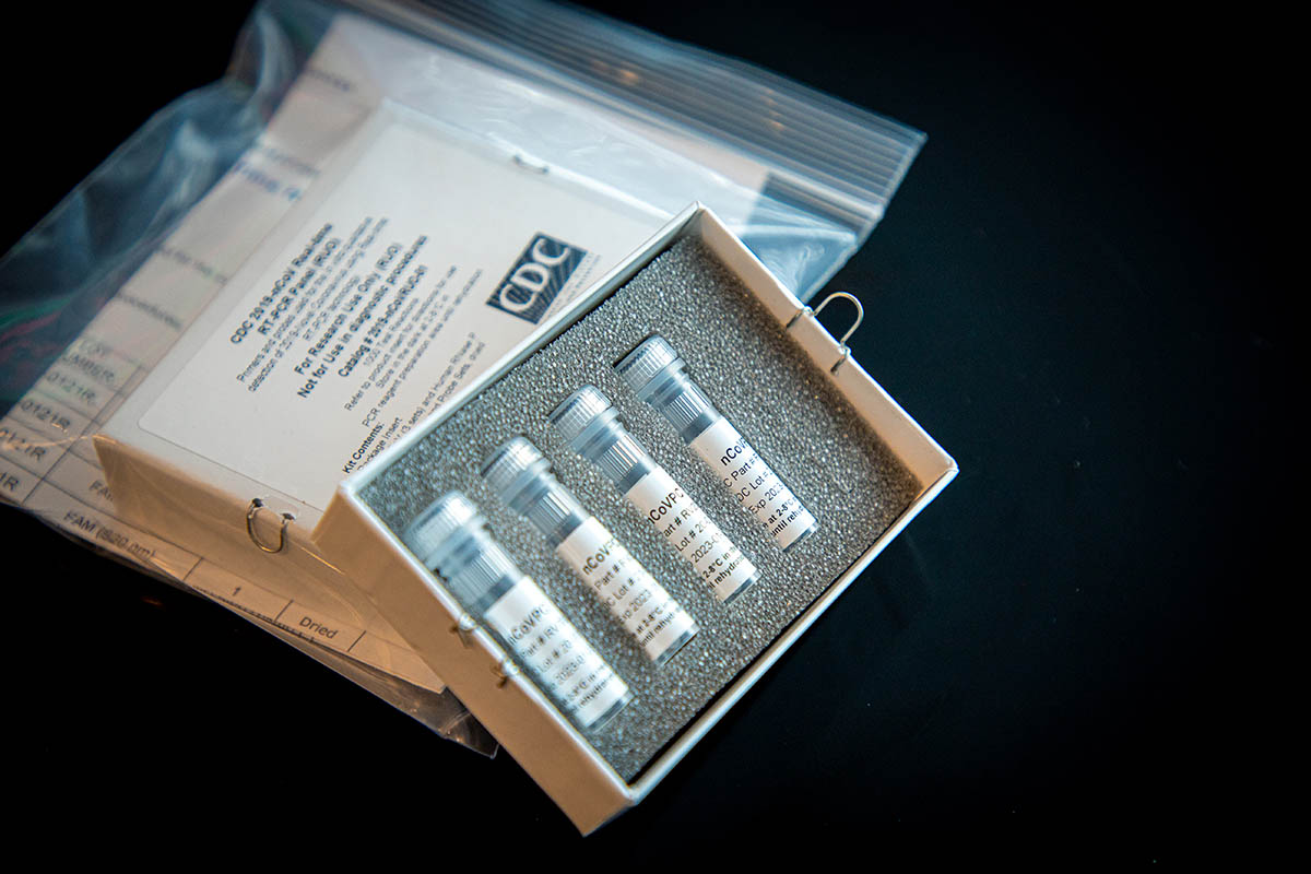 This is a picture of CDC’s laboratory test kit for severe acute respiratory syndrome coronavirus 2 (SARS-CoV-2). CDC tests are provided to U.S. state and local public health laboratories, Department of Defense (DoD) laboratories.