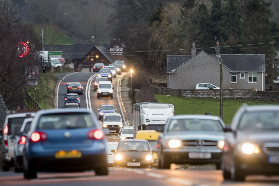 A66 at Kirkby Thore