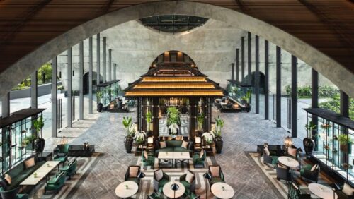 Sindhorn Kempinski Awarded Best International Hotel Lobby Interior - TOP25HOTELS.com - TRAVELINDEX